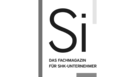 Das Logo zeigt die Buchstaben Si über zwei Linien. Darunter steht kleiner Text - alles klar und sachlich gestaltet.