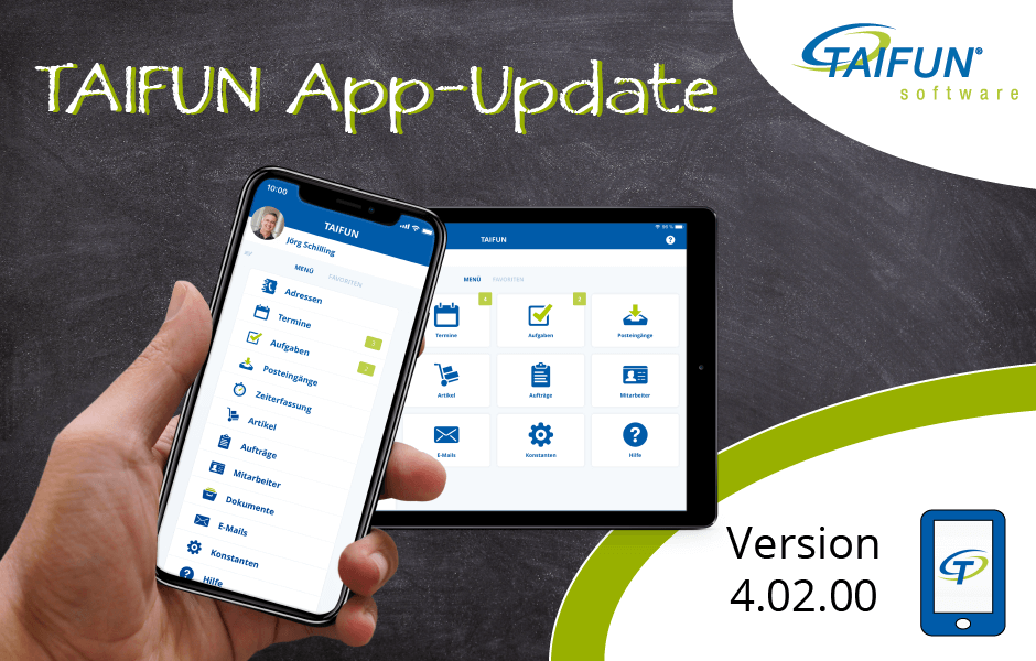 Update für die Handwerker App von TAIFUN